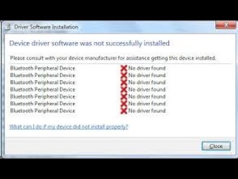 install bluetooth peripheral device driver